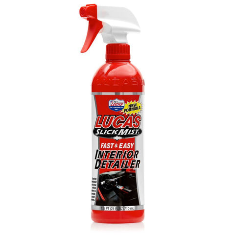 Lucas Oil Products Slick Mist Multi-Surface Interior Detailer Spray 24 oz (Pack of 6)