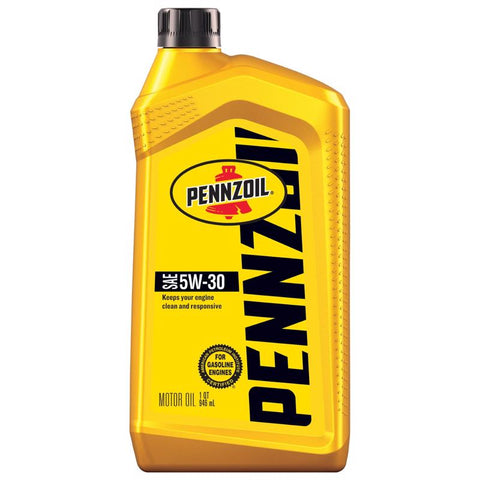 Pennzoil 5W-30 Conventional Motor Oil 1 qt 1 pk (Pack of 6)