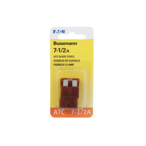Bussmann 7.5 amps ATC Brown Blade Fuse 5 pk