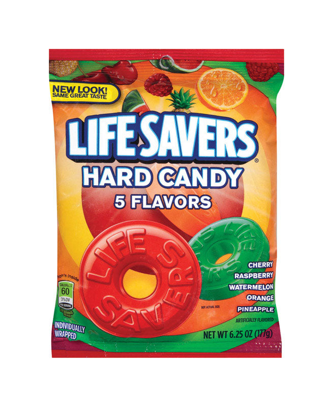 Life Savers Assorted Hard Candy 6.25 oz (Pack of 12)