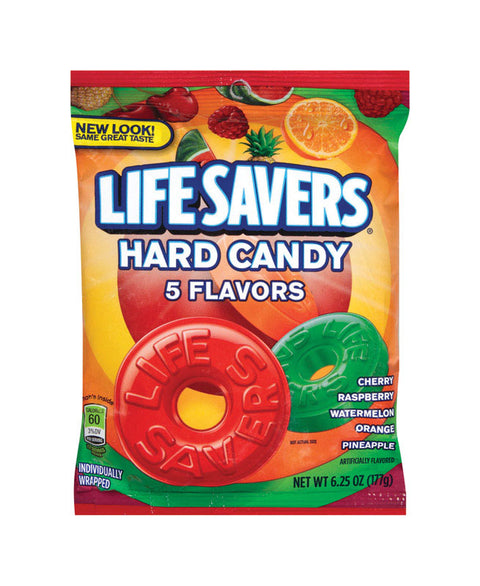 Life Savers Assorted Hard Candy 6.25 oz (Pack of 12)