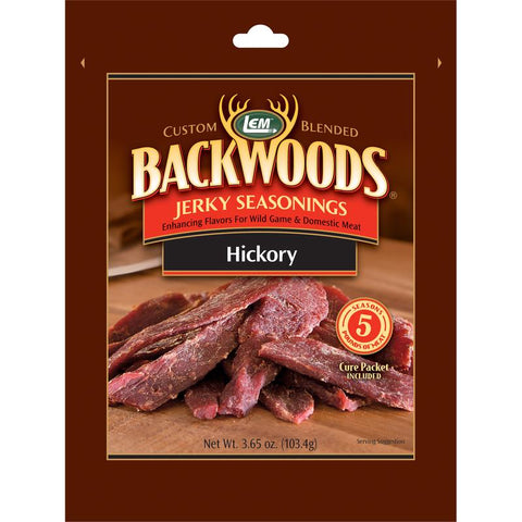 LEM Backwoods Hickory Jerky Seasoning 3.65 oz Boxed (Pack of 6)