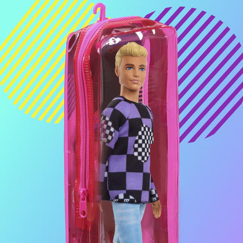 Barbie Ken Fashion Doll Assortment Multicolored (Pack of 4)