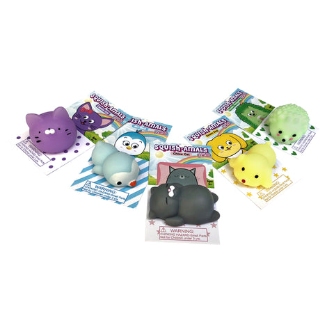 Zorbitz Squishamals Squishy Animal Toy (Pack of 20)