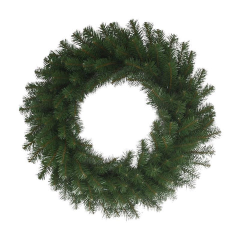 Holiday Bright Lights 30 in. D Traditional Pine Christmas Wreath (Pack of 6)