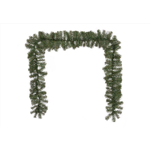 Holiday Bright Lights 8 in. D X 9 ft. L Traditional Pine Christmas Garland (Pack of 12)