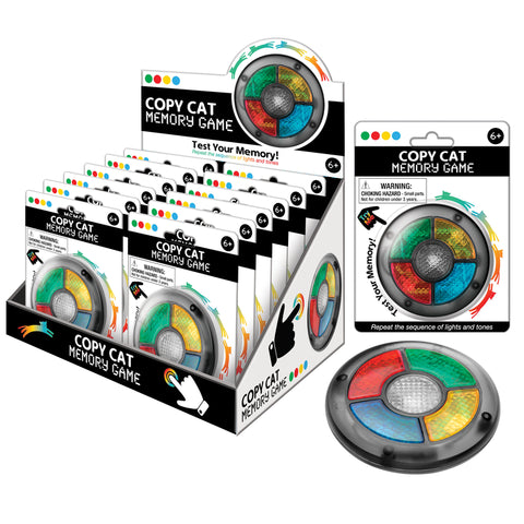 Juego de memoria Copy Cat de Playmaker Toys (paquete de 12)