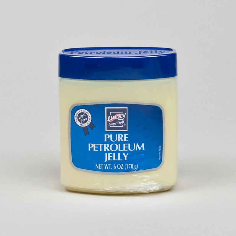 Lucky Super Soft White Petroleum Jelly 6 oz 1 pk (Pack of 6)