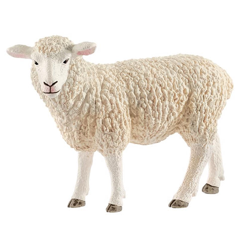 Juguete de oveja blanca Schleich Farm World (paquete de 5)