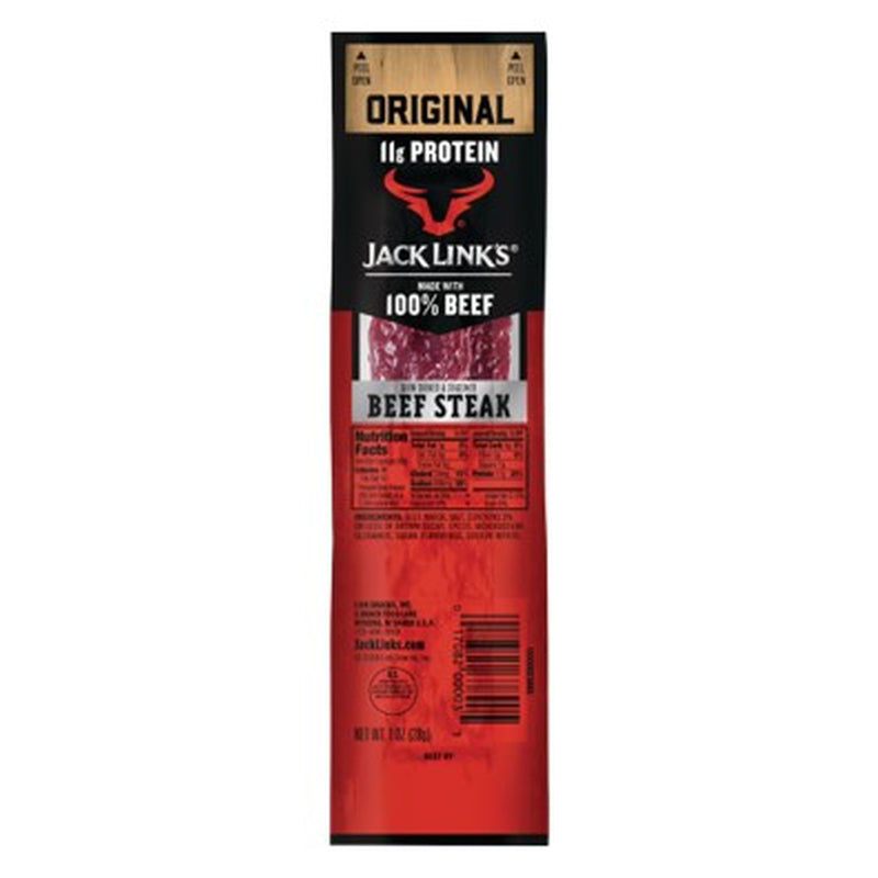 Jack Link's Original Beef Steak 1 oz Packet (Pack of 12)