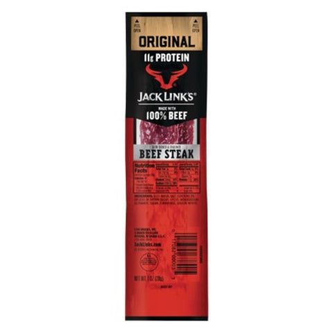 Jack Link's Original Beef Steak 1 oz Packet (Pack of 12)