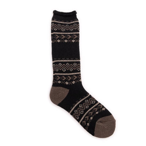 Muk Luks Unisex Assorted One Size Fits Most Heat Retainer Socks Multicolored (Pack of 36)