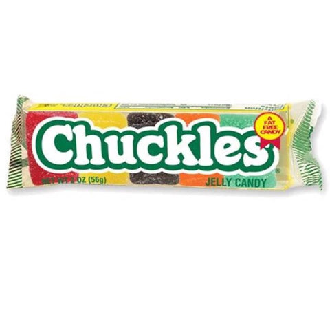 Chuckles Cherry Lemon Licorice Orange Lime Chewy Candy 2 oz (Pack of 24)