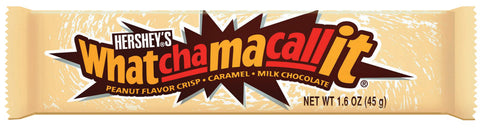 Hershey's Whatchamacallit Peanut, Caramel, Milk Chocolate Candy Bar 1.6 oz (Pack of 36)
