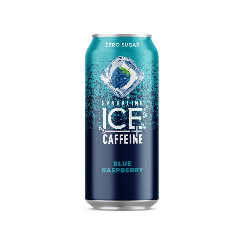 Sparkling Ice Blue Raspberry Caffeine Beverage 16 oz 1 pk (Pack of 12)