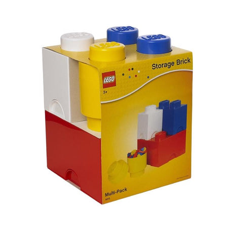 LEGO Storage Brick Set Assorted (Pack of 3)