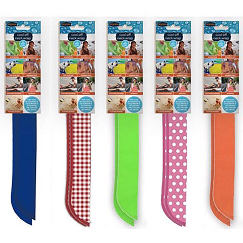 Meridian Point Originals Assorted Arctic Tie Cooling Neck Wrap 1 pk (Pack of 24)