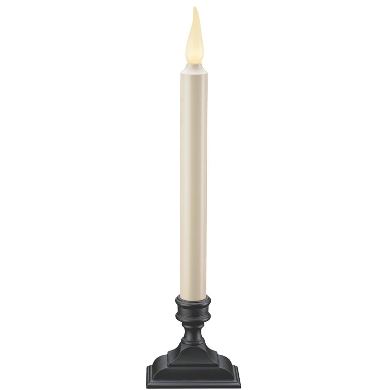 Xodus Innovations Affinity LED Aged Bronze Taper Warm Flame Candle 12.63 in.