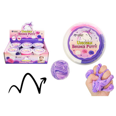 Diamond Visions Unicorn Bounce Putty 1 pk (Pack of 12)