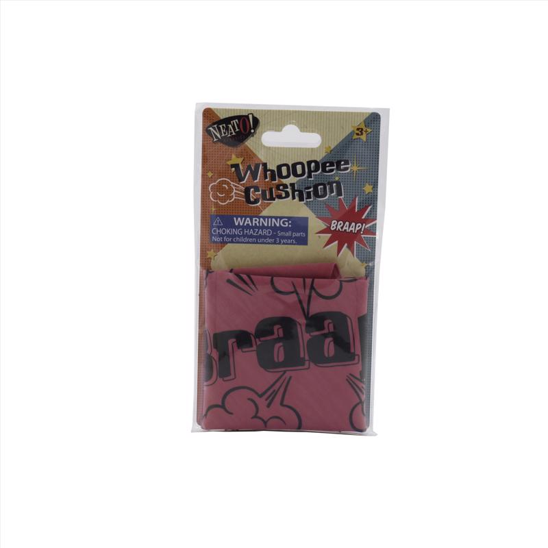 Toysmith Neato Whoopee Cushion Toy Pink 1 pc (Pack of 24)