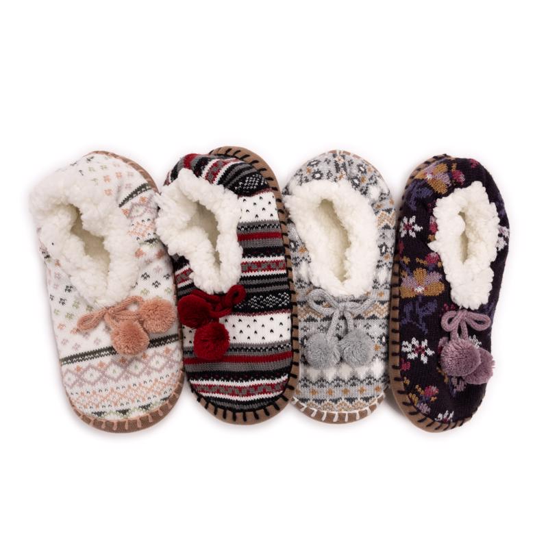 Muk Luks Ballerina Slippers Assorted Assorted (Pack of 24)