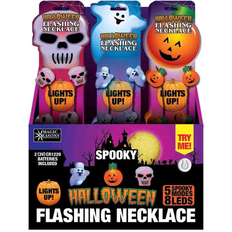 Magic Seasons Flashing Necklace 1 pk (Pack of 24)
