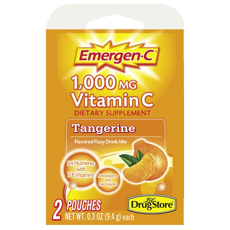 Emergen-C Orange Dietary Supplement 0.3 oz 2 pk (Pack of 6)
