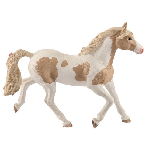 Juguete de yegua Paint Horse Schleich Horse Club, marrón/blanco (paquete de 5)