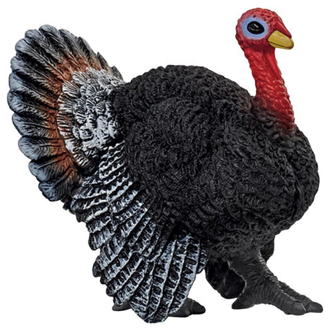 Pavo de juguete Schleich Farm World multicolor (paquete de 5)