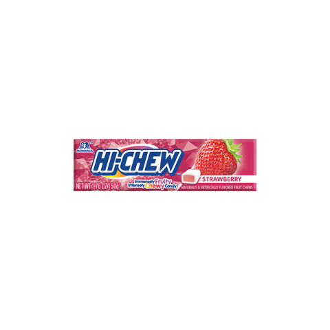 Hi-Chew Strawberry Stick Strawberry Candy 1.76 oz (Pack of 15)