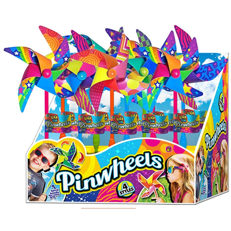 Ja-Ru Kool'N Fun Pinwheel 1 pc (Pack of 24)