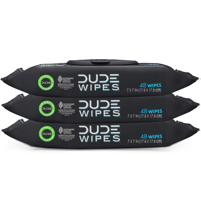 Dude Wipes Body Wipes 48 ct (Pack of 4)
