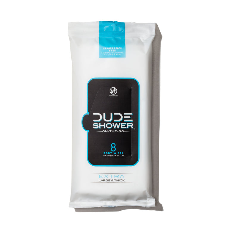 Dude Wipes Body Wipes 8 pk (Pack of 12)