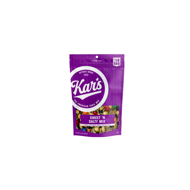 Kar's Sweet 'N Salty Trail Mix 16 oz Bagged (Pack of 6)