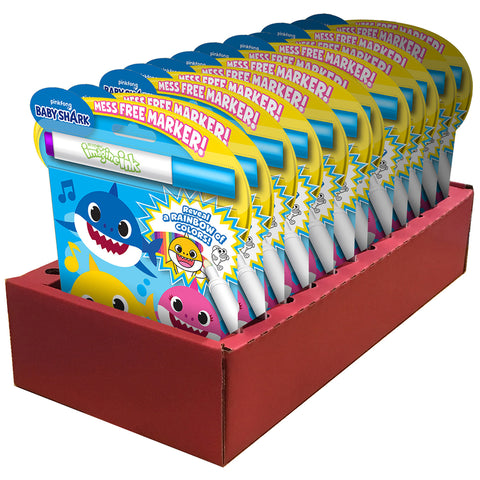 Bendon Mixed Coloring Book with Mess Free Marker (Pack of 12)