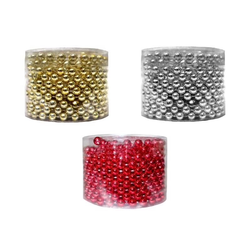 Celebrations 16 ft. L Beaded Garland (Pack of 24)