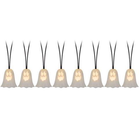 Gemmy 3 in. LED Prelit Musical Ghosts String Lights