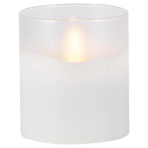 Gerson Everlasting Glow White No Scent Scent Flameless Hand Poured Candle (Pack of 6)