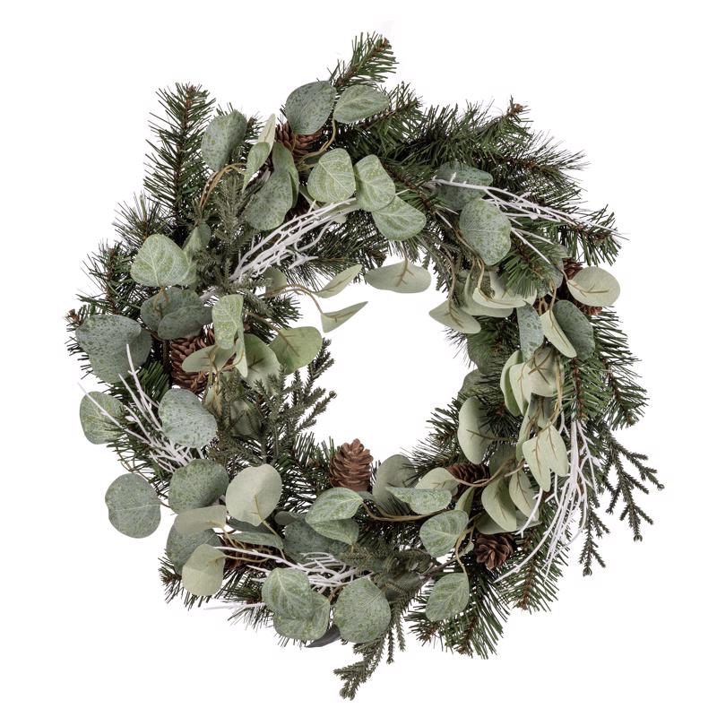 Celebrations Home 24 in. D Wreath (Pack of 4)