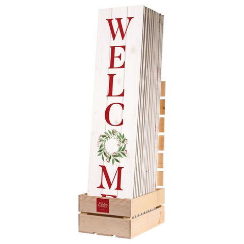 P Graham Dunn 47 in. Christmas and Halloween Assortment Porch Signs (Pack of 12)