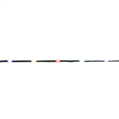 Celebrations Platinum LED Micro Multicolored 200 ct String Christmas Lights 33 ft.