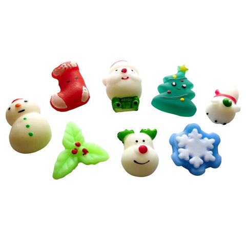 Zorbitz Christmas Squishy Multicolored (Pack of 20)