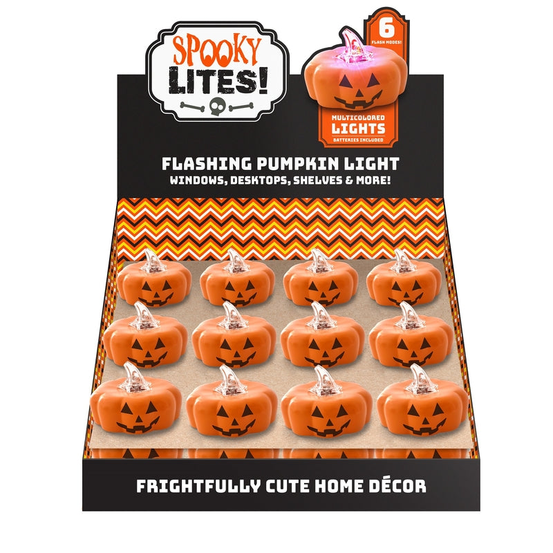 DM Merchandising Spooky Lites Multicolored 3 in. Flashing Lights (Pack of 24)