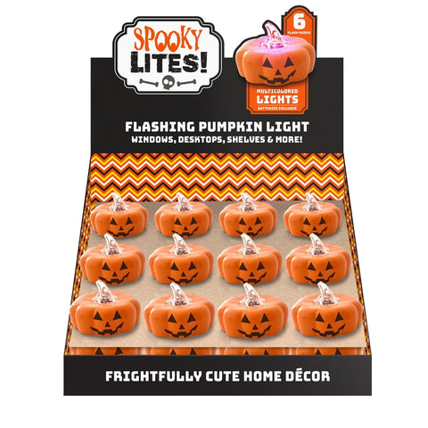 DM Merchandising Spooky Lites Multicolored 3 in. Flashing Lights (Pack of 24)