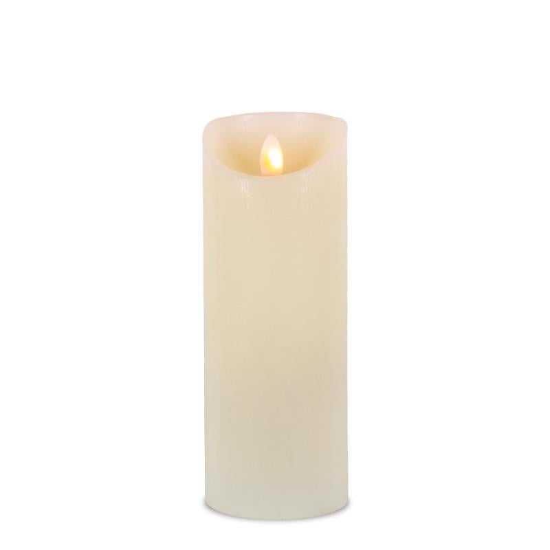 Gerson LED Bisque Aurora Flame Candle 8 in. (Pack of 6)