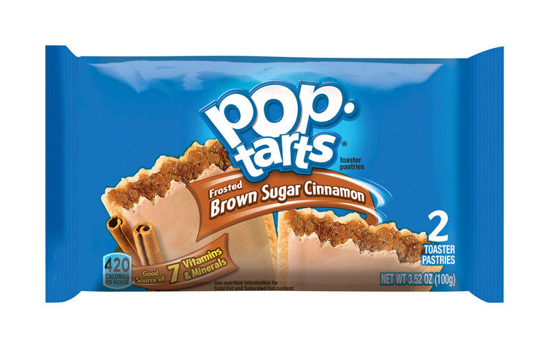 Pop-Tarts Brown Sugar Cinnamon Toaster Pastries 3.52 oz Pouch (Pack of 6)