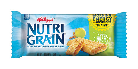 Nutri-Grain Apple Cinnamon Cereal Bar 1.3 oz Pouch (Pack of 16)