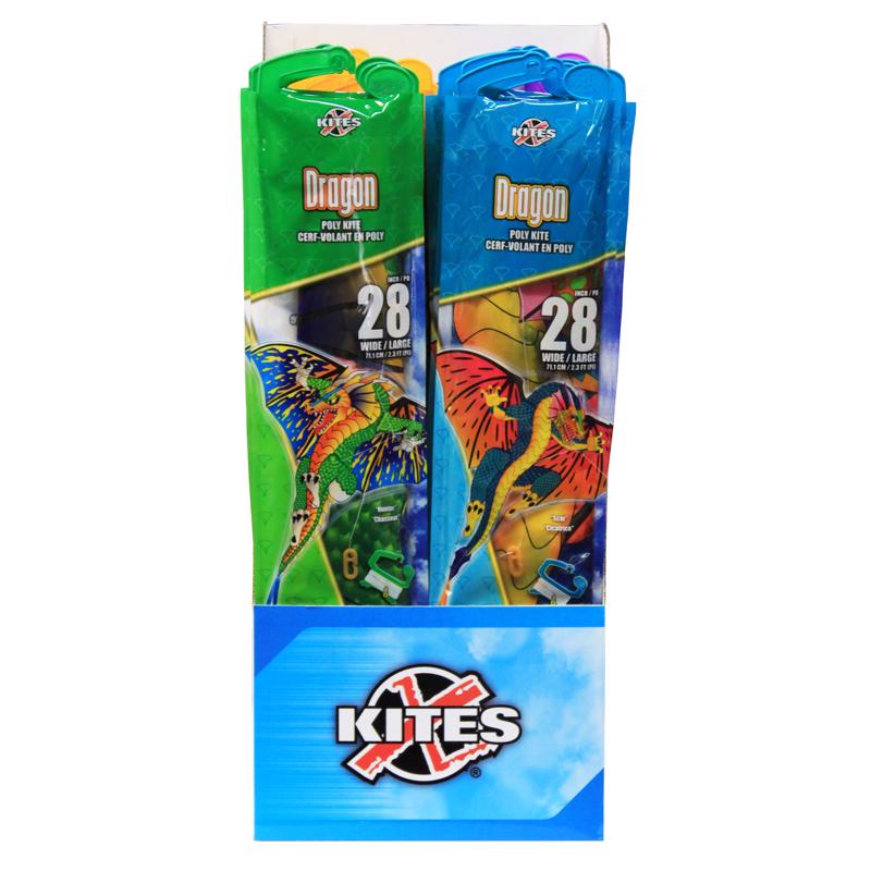 X Kites Dragon Kites Assorted (Pack of 24)
