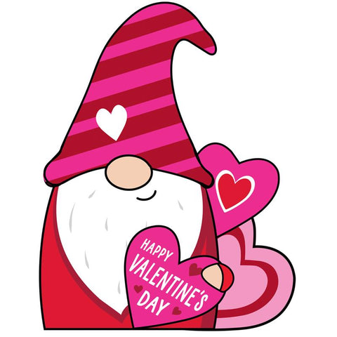 IG Design Valentine's Day Window Decor 1 pc (Pack of 6)