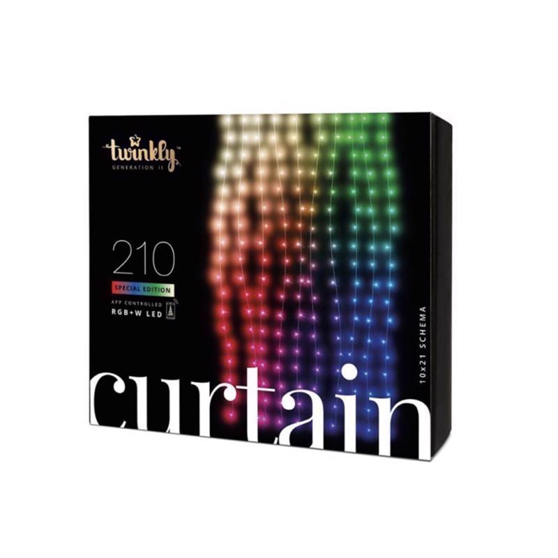 Twinkly LED Mini Multicolored 210 ct String Christmas Lights 6.89 ft.